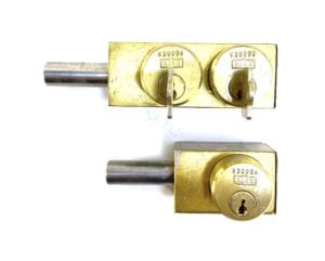 Kirk Key Block KIRK CK17199 Double + Single Kirk Key Interlocks w/2 Keys