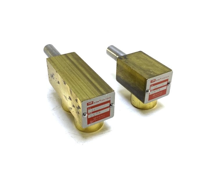 ABB 528408 Double + Single Kirk Key Interlocks w/2 Keys