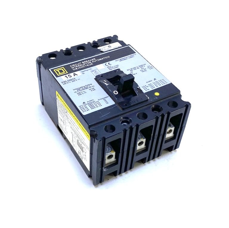 General Switch 2 Pole 200 Amp 120/240 Vac Circuit Breaker (Y4) Electrical Power and Control