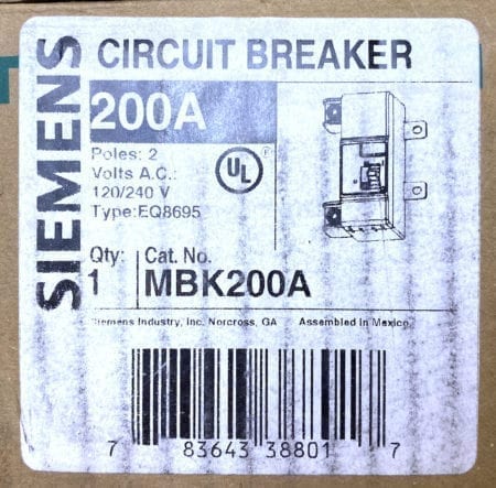 Siemens MBK200A-NIB