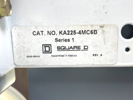 Square D MODEL6-21in-250A-BREAKER