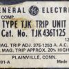 General Electric TJK436T125
