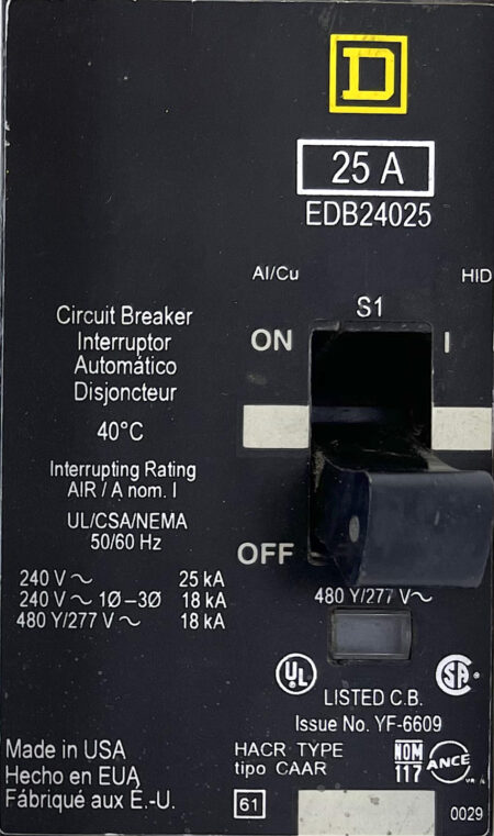 Square D EDB24025