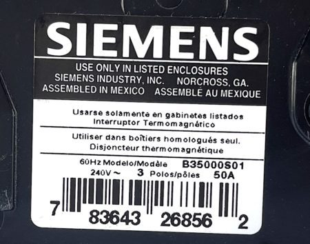 Siemens B35000S01-NEW