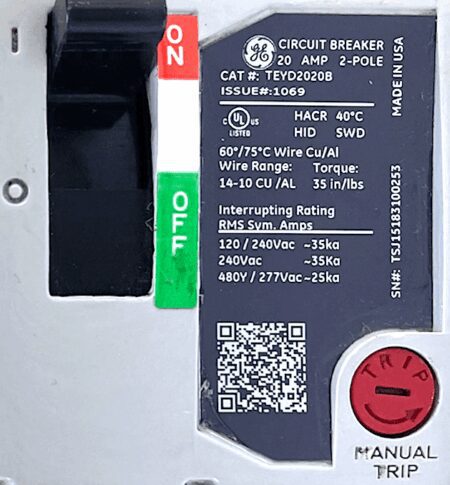 General Electric TEYD2020B