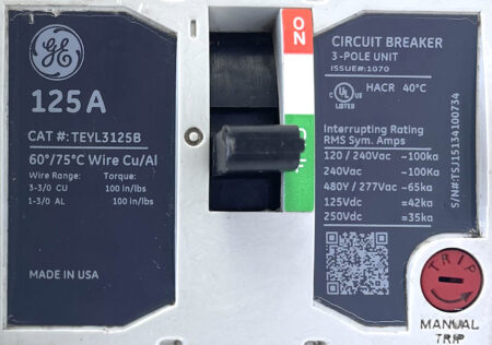 General Electric TEYL3125B