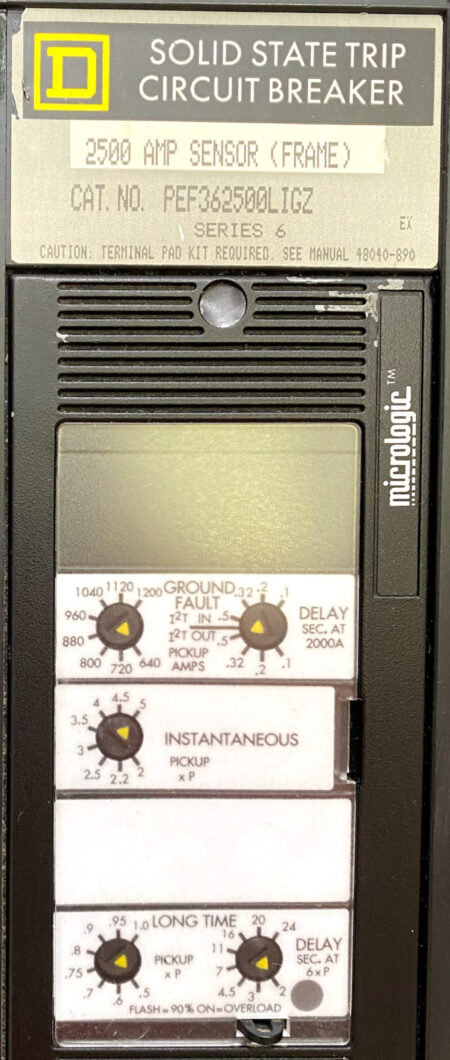 Square D QED-2500A-MAIN-PEF