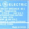 General Electric THQD32150-NML-BF