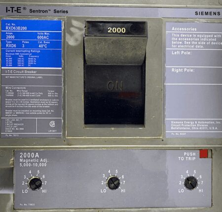 ITE Siemens RXD63B200
