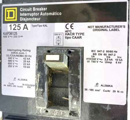 Square D KAP36125