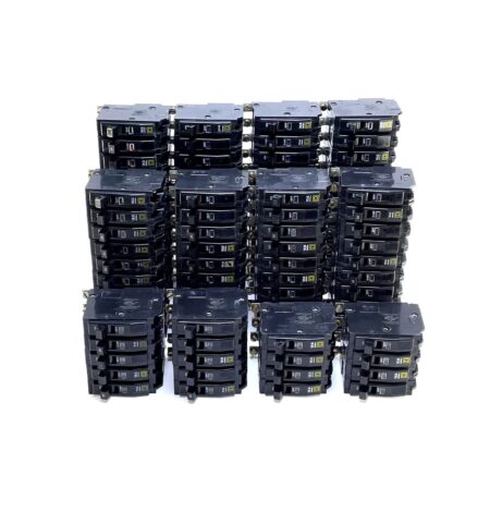 Square D QOB120 1 Pole 20 Amp 240 Vac Breaker (Lot of 106)