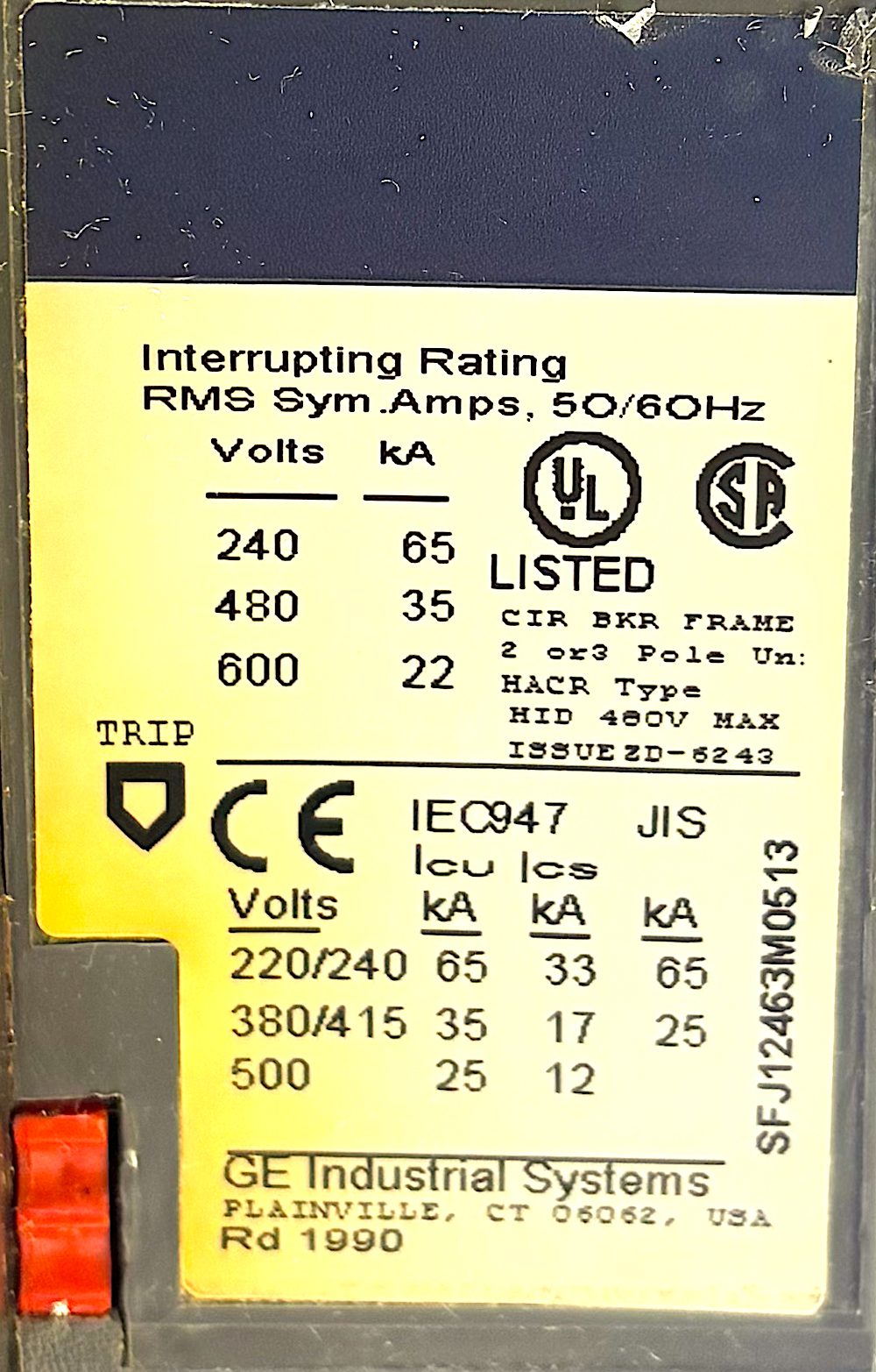 SFHA36AT0250-125A