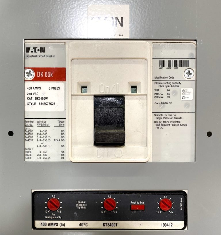 Eaton PRL1a 3P4W 84Cir 400 Amp 208Y/120V M.B. Panel (NEW SURPLUS)