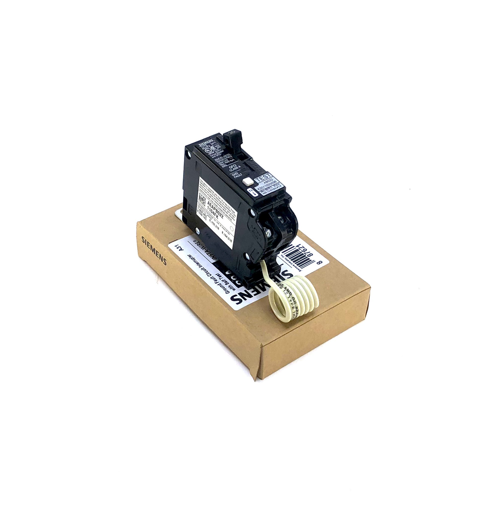 Siemens BF120AH 1 Pole 20 Amp 120Vac Circuit Breaker (New In Box - Foto 3