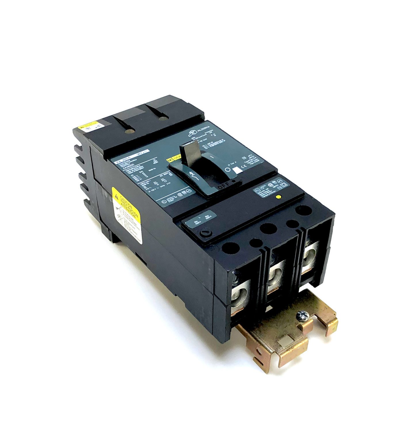 Square D KA36200 3 Pole 200 Amp 600 Vac ILine Circuit Breaker