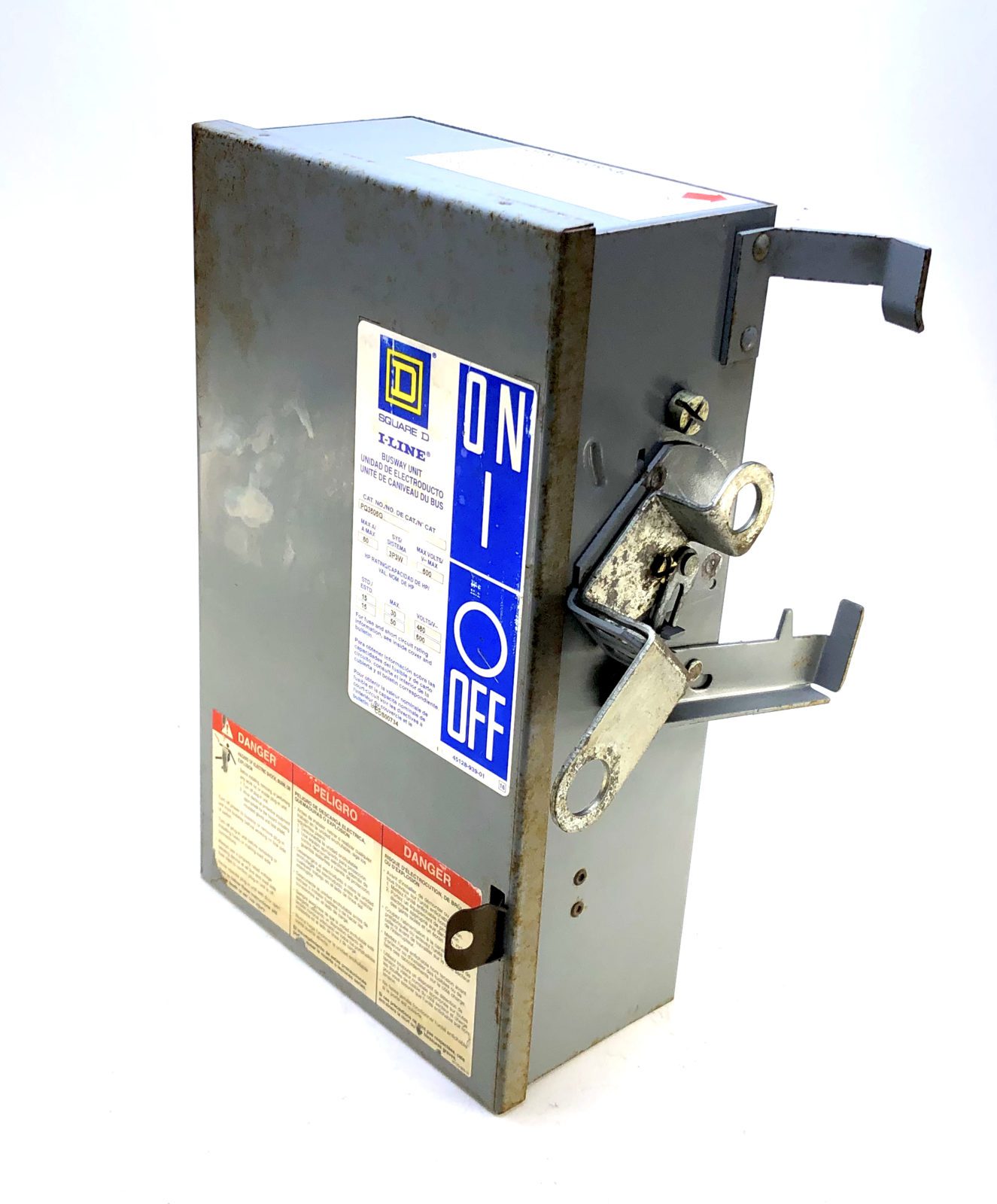 Square D PQ3606 60 Amp 600 Volt Fusible Busway Switch – I-Line Series – Refurbished