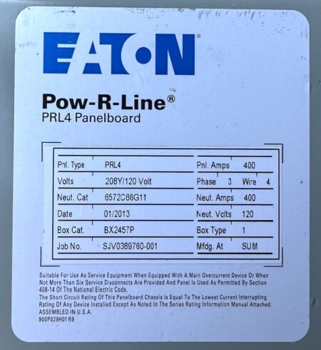 Eaton CLS34400208N123KD-NEW
