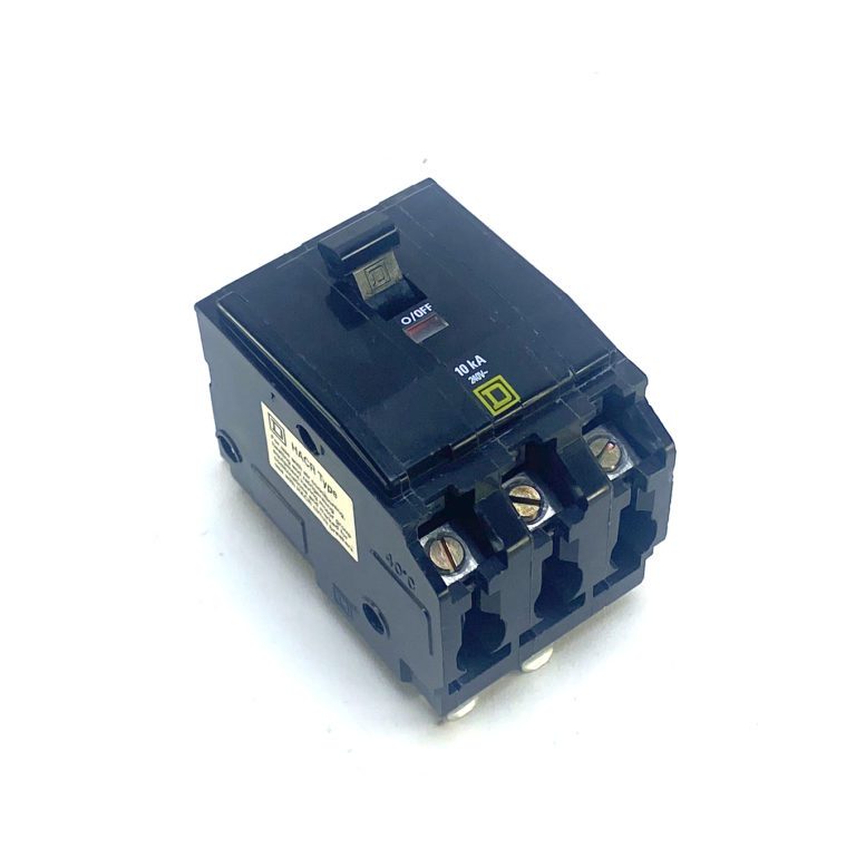 Square D QOU360 Circuit Breaker - 3 Pole, 60 Amp, 120/240V, Feed Thru, By Schneider Electric - View #3