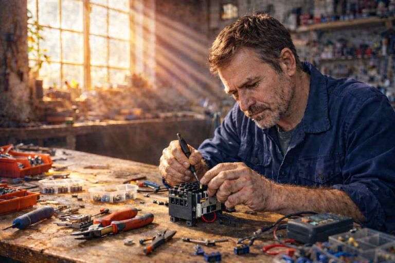 industrial-recycling-electrical-components-breakers-transformers