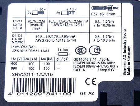 3RV2011-1AA15