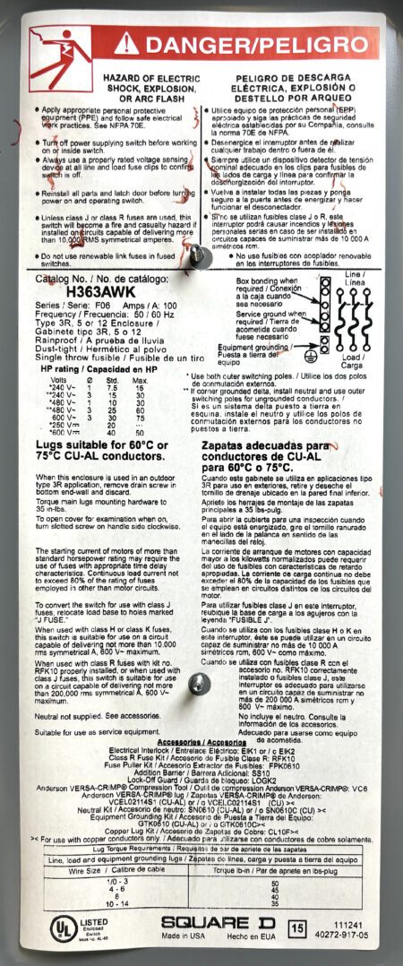 H363AWK-NIB-DENT