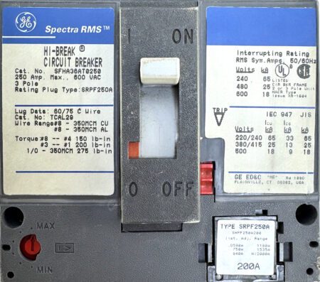 General Electric SFHA36AT0250-200A