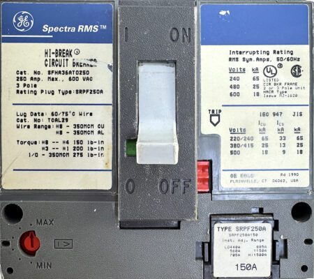 General Electric SFHA36AT0250-150A-NOLUGS