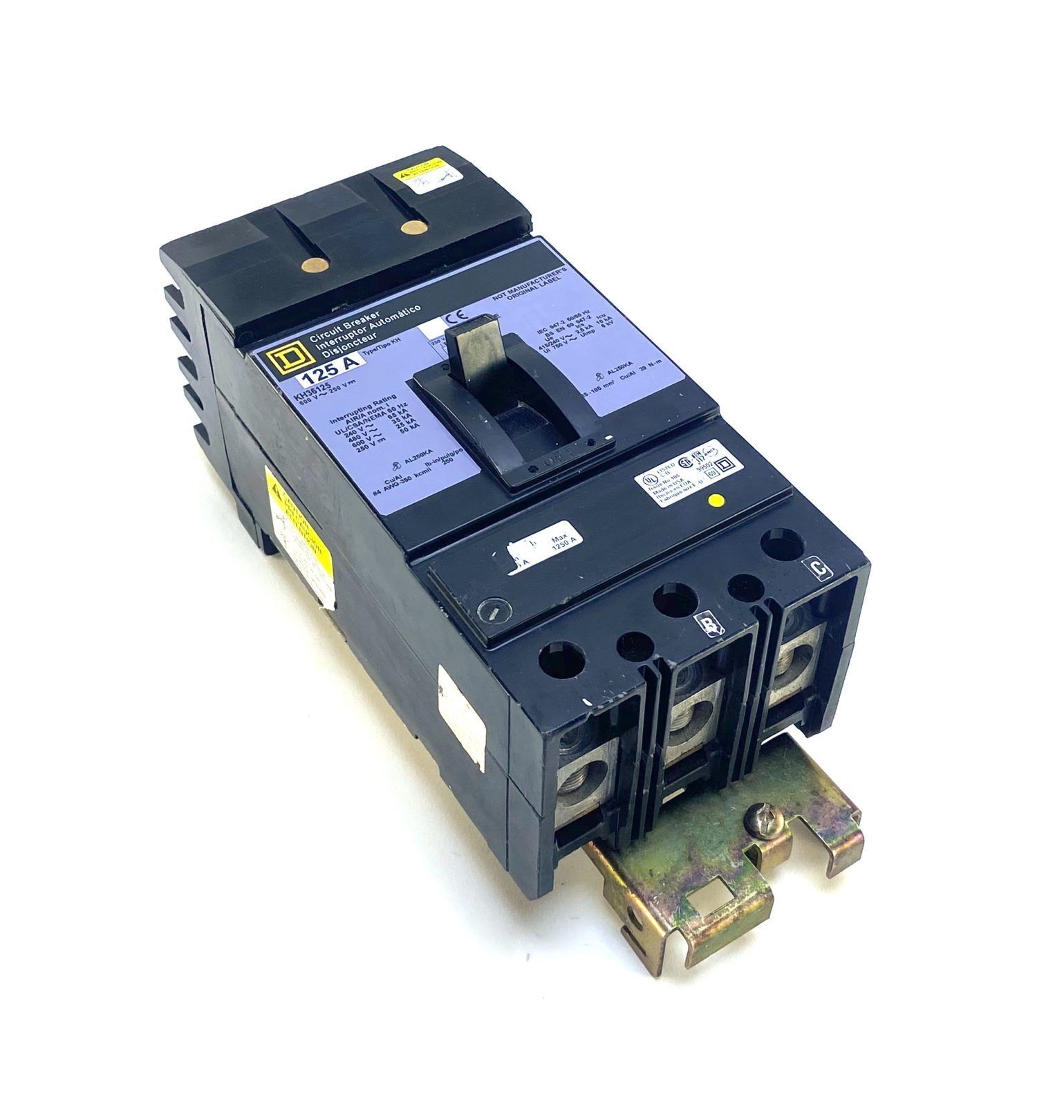 square d i line circuit breaker