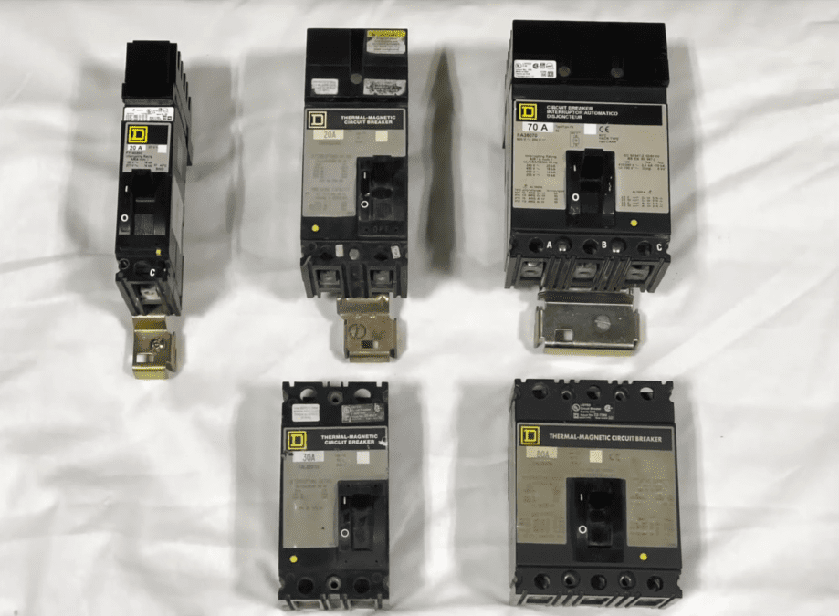 different circuit breaker types