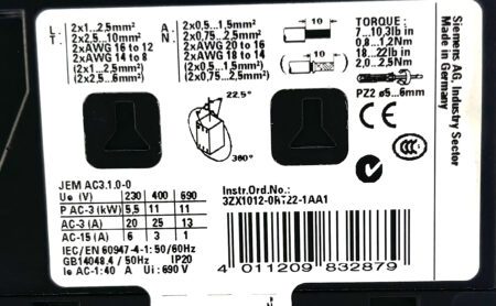 3RT2026-1AC20