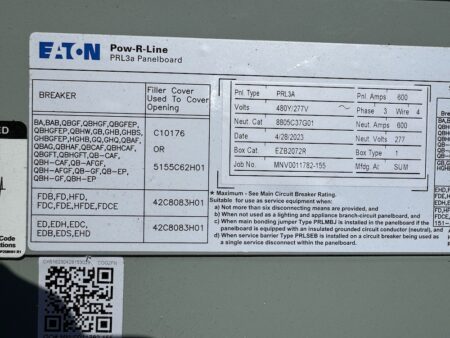 Eaton CMS34600480N124