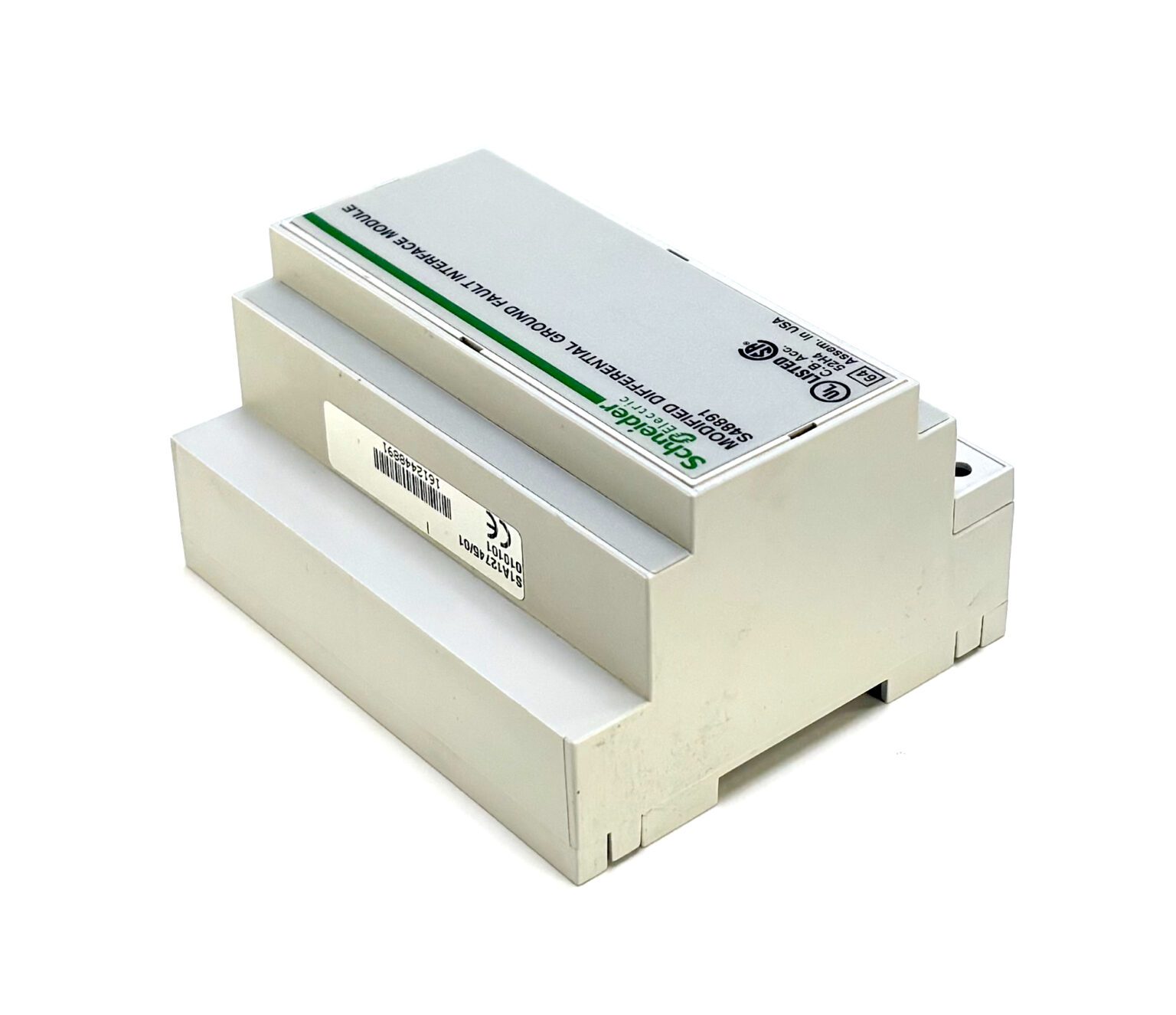 Fault Connectio Module Schneider Electric S48891 120V Ground Fault Module (Used)