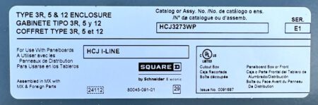 Square D DLS34800600N3R42K