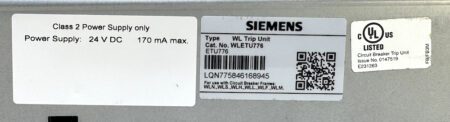 Siemens WLETU776MP-NEW-ZL