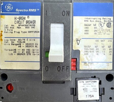 General Electric SFHA36AT0250-175A