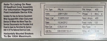 Eaton CLS34400208N148BAB-USED