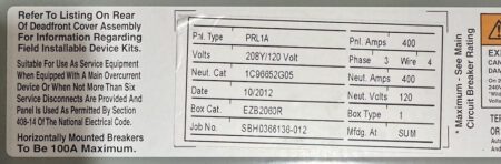 Eaton CLS34400208N142BAB-USED