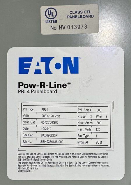 Eaton CLS34800208N159MD-USED