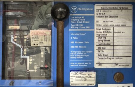 Westinghouse DS-SWITCHGEAR