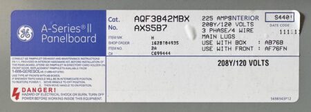 General Electric AQF3842MBX-NEW