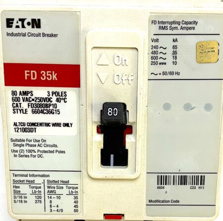FD3080BP10 w/ Test Report