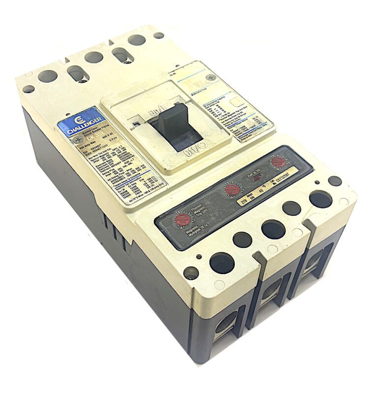 Challenger CK3400F 3 Pole 400 Amp 600 Vac Breaker 250A Trip Unit ...