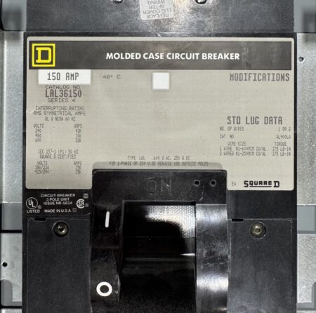 Square D DMS34400240N142QOB-150A-RECON