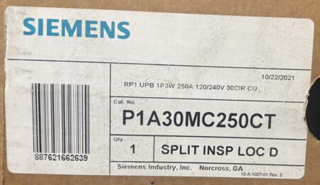 P1A30MC250CT-NIB