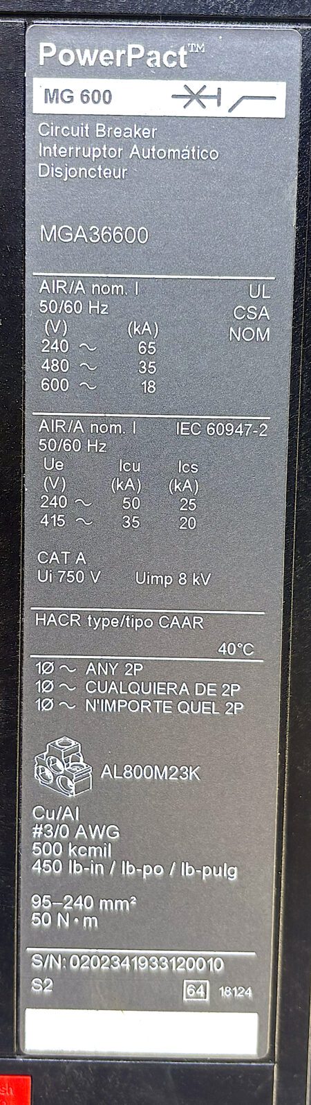 MGA36600