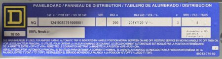 Square D DMS34200208N142QO-RECON