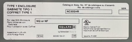 Square D DMS34200208N142QO-RECON