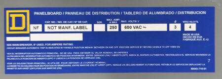 Square D DLS34250600N142E-NML-RECON