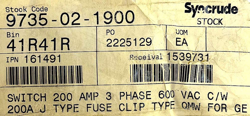 GE-QMR-200A-FUSECLIPS