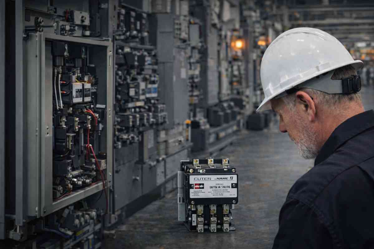 motor starter panel that may cause motor starter overload trips if settings are incorrect or mechanical load increases